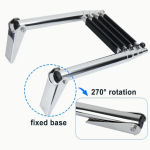 Échelle Télescopique en Acier Inoxydable Marinexplore