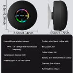 Haut-Parleur Sans Fil Étanche et Portable avec Ventouse