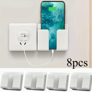 8 pièces Support mural pour téléphone